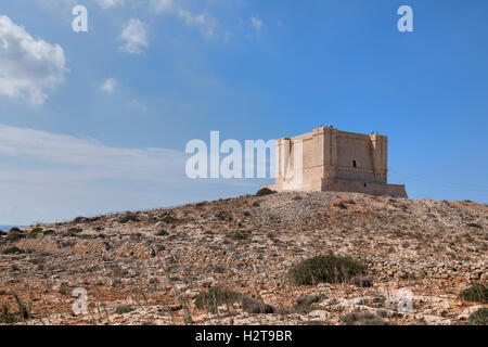 Torre di Comino, Comino, Gozo, Malta Foto Stock