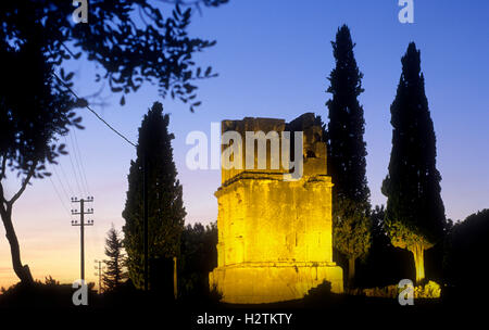 Tarragona: Torre del Scipios, monumento romano (I secolo D.C.). Foto Stock