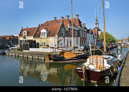 Texel Paesi Bassi barca porta Oudeschild harbor boat Waddenzee Waddenzee borra Foto Stock