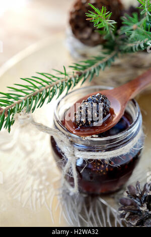 Marmellata di pigne Foto Stock