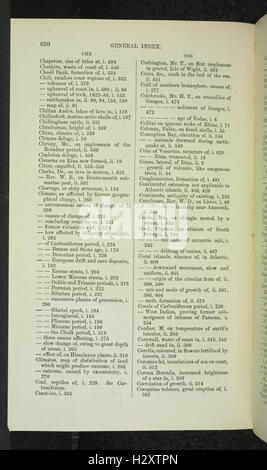 Questo testo sulla geologia fornisce una spiegazione approfondita dei principi che governano la struttura della Terra e dei processi che la modellano. A pagina 620 vengono trattati argomenti chiave come la formazione di rocce, il movimento delle placche tettoniche e i fenomeni geologici osservati nel mondo naturale. Foto Stock