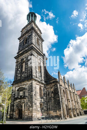 Aegidienkirche, rovine della chiesa memoriale per le vittime di guerra e di violenza, il Memoriale della Seconda Guerra Mondiale, Hannover, Bassa Sassonia, Germania Foto Stock