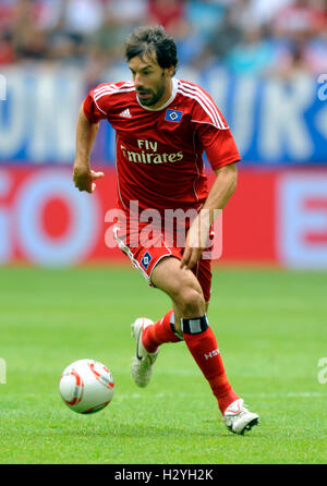 Giocatore di Football Ruud van Nistelrooy, Liga totale Cup 2010, la League Cup totale, match per il terzo posto tra Hamburger SV e FC Foto Stock