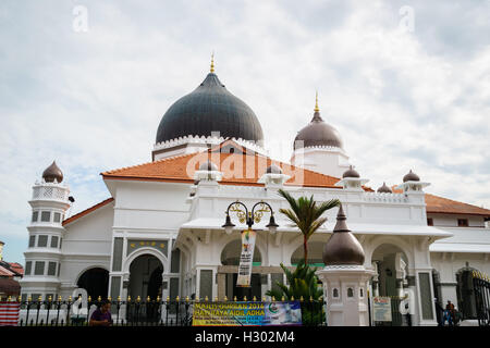 Esterno di Kapitan Keling moschea, George Town, Penang, Malaysia. Foto Stock