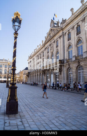 Place Stanislas di Nancy, Meurthe-et-Moselle, Francia Foto Stock