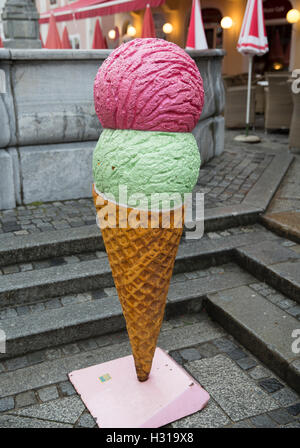 Enorme gelato statua in Melk Austria Foto Stock