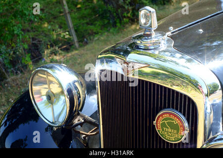 Vintage Hillman Car Foto Stock