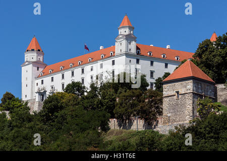 Il castello di Bratislava - Bratislava - Slovacchia. Foto Stock