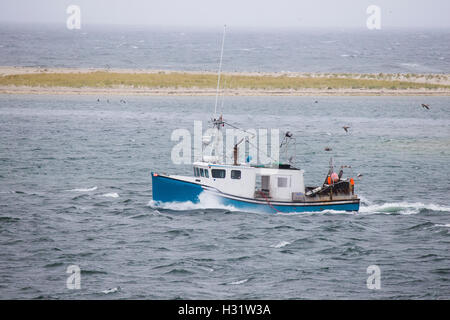 Barca da pesca in Cape Cod, Massachusetts Foto Stock