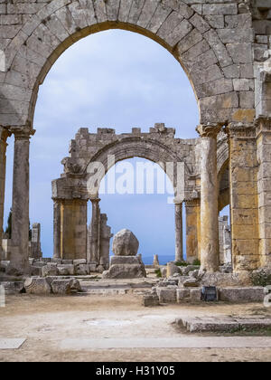 San Simeone Monastero a Afrin, Siria 2008 Foto Stock