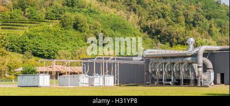 Filtrazione Industriale e ventilazione sistema aria Foto Stock