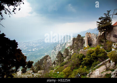 Saint Hilarion castello in Cipro Foto Stock