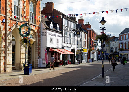 Ye Olde pasticcio di maiale Shoppe, melton mowbray, leicestershire, England Regno Unito Foto Stock