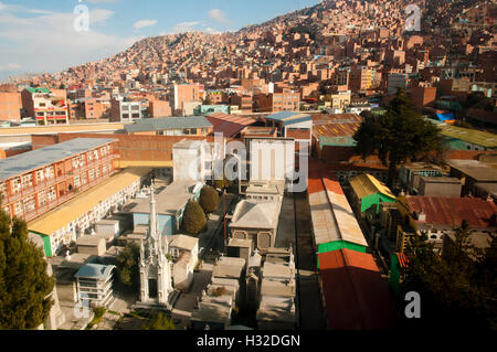 La Paz cimitero - Bolivia Foto Stock