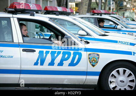 New York Police Dept, Manhattan, NY , USA © Credito Daiano Cristini/Sintesi/Alamy Stock Photo.Caption locale *** . Foto Stock