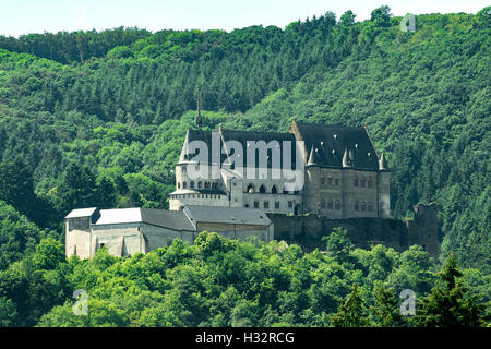 Chateau Vianden, vianden, Lussemburgo Foto Stock