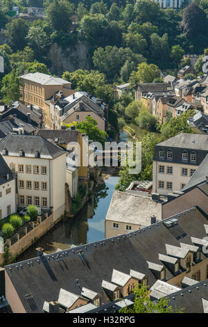 Grund, città di Lussemburgo, Lussemburgo Foto Stock