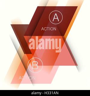 Vettore sfondo geometrico. Linea e elemento quadrato per poster, volantini il vostro design Illustrazione Vettoriale