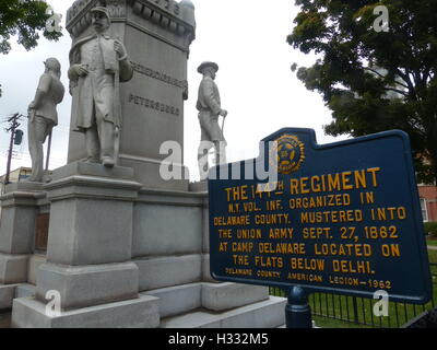 Civil War Memorial Foto Stock