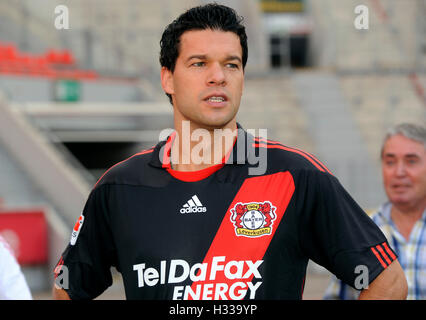 Michael Ballack, Bayer Leverkusen, calcio Bundesliga stagione 2010-2011 Foto Stock