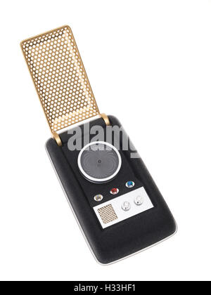 Star Trek originale serie TV 1967 Communicator Foto Stock