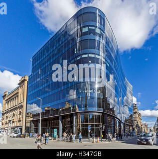 110 Queen Street Edificio per uffici in Queen Street Glasgow Scozia Scotland Foto Stock