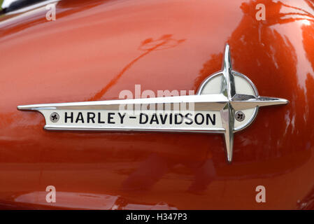 Harley-Davidson badge Foto Stock