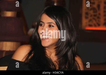 Ekta Kapoor, produttore televisivo indiano, produttore cinematografico, direttore, amministratore delegato, Capo creativo, Balaji Telefilms Limited, Bombay, Mumbai, Maharashtra, India, Asia Foto Stock