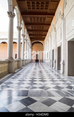 Pavimento in marmo, Indoor, palazzo Alcazar de Toledo, Spagna Foto Stock