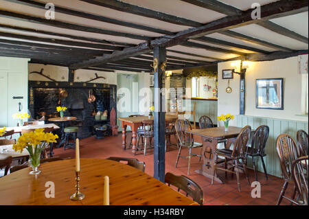 Plough & Fleece public house, Horningsea, Cambridgeshire, Regno Unito Foto Stock