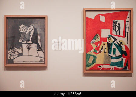 National Portrait Gallery di Londra, Gran Bretagna 5 Ott 2016. Las Meninas 1957. Ritratti di Picasso presso la National Portrait Gallery si concentra sui suoi ritratti di persone che sapeva. Credito: Dinendra Haria/Alamy Live News Foto Stock