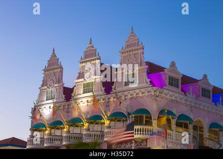 Royal Plaza Mall, Oranjestad, Aruba, Antille olandesi, dei Caraibi Foto Stock