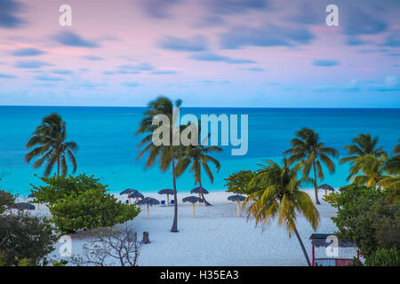 Playa Esmeralda, provincia di Holguin, Cuba, West Indies, dei Caraibi Foto Stock