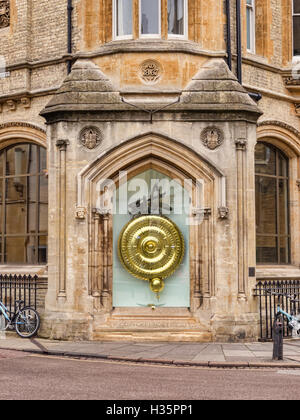 Il Corpus Clock, Trumpington Street, Cambridge, Inghilterra, Regno Unito Foto Stock