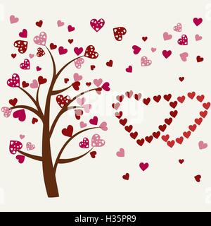 Vector cadere in amore - Illustrazione Illustrazione Vettoriale