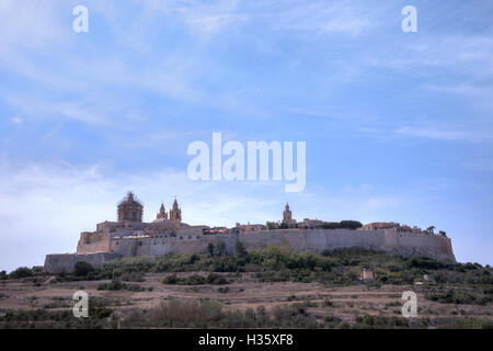 Cattedrale di Mdina, Malta Foto Stock