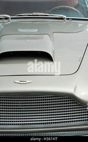 Raro 1960 Aston Martin DB4 Serie 1. Guida a sinistra. Regno Unito. Abstract Foto Stock