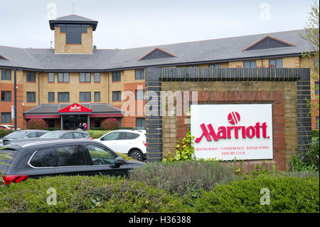 Hotel Marriott Huntingdon, Cambridgeshire, Regno Unito. Foto Stock