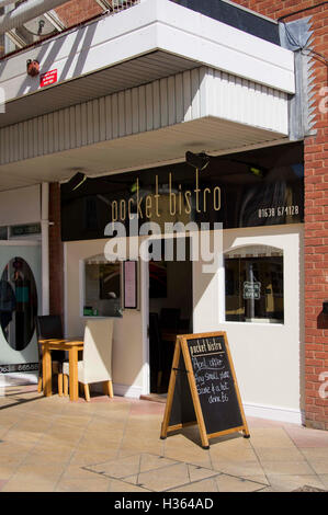 La tasca di Bistro, Newmarket, Suffolk, Regno Unito Foto Stock