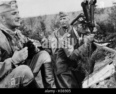 Walther von Seydlitz-Kurzbach e Friedrich Paulus a Stalingrado, 1942 Foto Stock