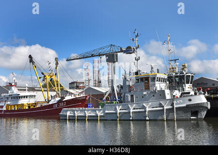 Den Helder Willemsoord ex cantiere navale della Marina reale olandese a Den Helder. Esso è ora un museo marittimo Paesi Bassi Foto Stock