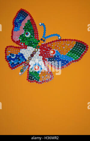 Farfalla colorata Foto Stock