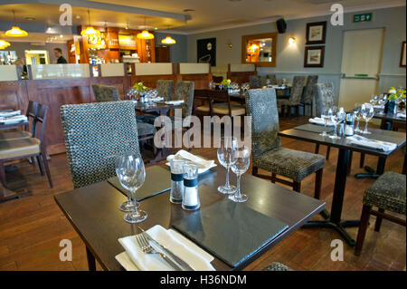 I posti barca presso il Crown Lodge, Outwell, Norfolk, Regno Unito Foto Stock