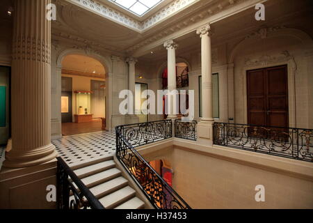 La vista interna di Galeries du Pantheon Bouddhique del museo Guimet.Paris. Francia Foto Stock