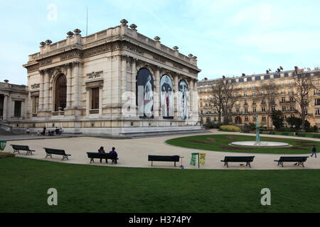 Palazzo in stile rinascimentale del Palais Galliera house Musee de la Mode de la Ville de Paris (Parigi città museo della moda)Parigi,Francia Foto Stock