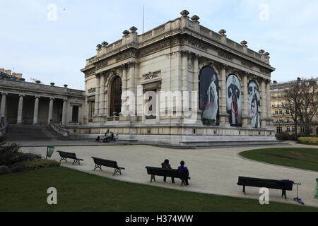 Palazzo in stile rinascimentale del Palais Galliera house Musee de la Mode de la Ville de Paris (Parigi città museo della moda)Parigi,Francia Foto Stock