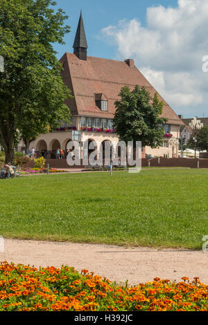 Stadthaus di Marktplatz, Freudenstadt, Baden-Württemberg, Germania Foto Stock