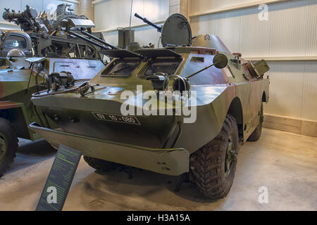 Veicolo da combattimento BRDM-2 presso il Military History Park di Pivka, Slovenia Foto Stock