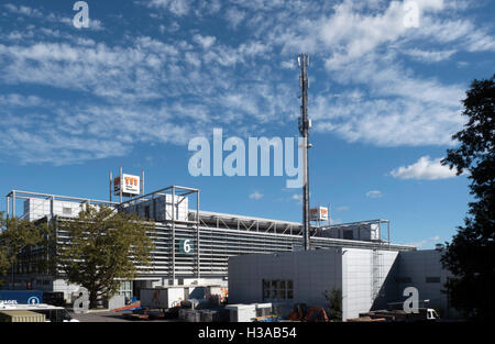 Messe Dusseldorf edificio Halle 6 Foto Stock