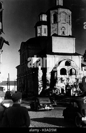 I soldati tedeschi di Smolensk, 1941 Foto Stock